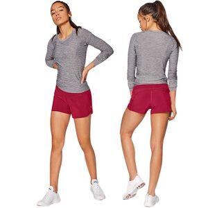 LULULEMON Run‎ Times Short I|*4" Scarlet
